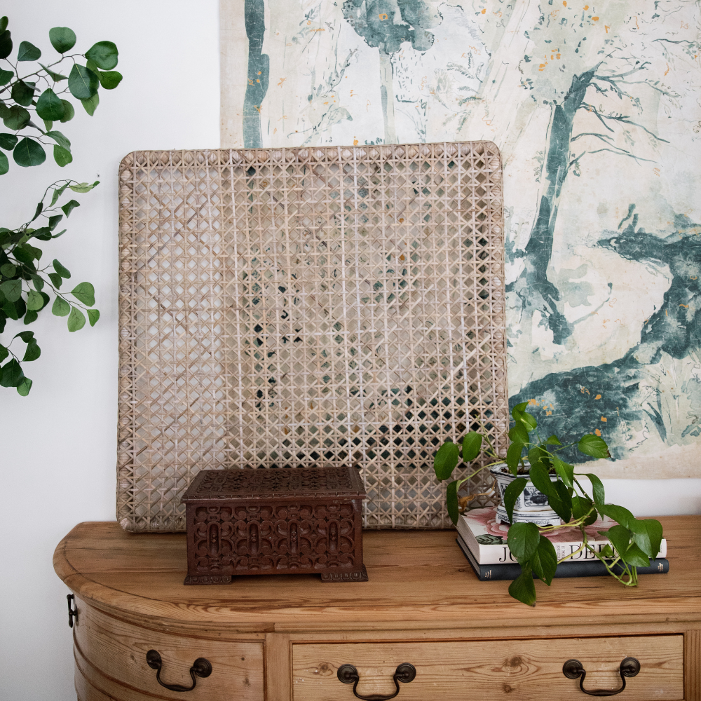 Handwoven Square Wall Art